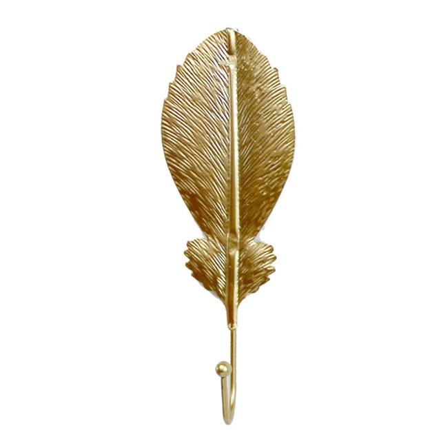 Nordic Leaf Shaped Wall Storage Hook Home Decoration